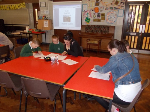 Y5 Inspire Workshop - Ancient Greece myths and legends.